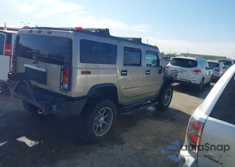 2003 Hummer H2 из США, поврежденный, VIN 5GRGN23U43H123962